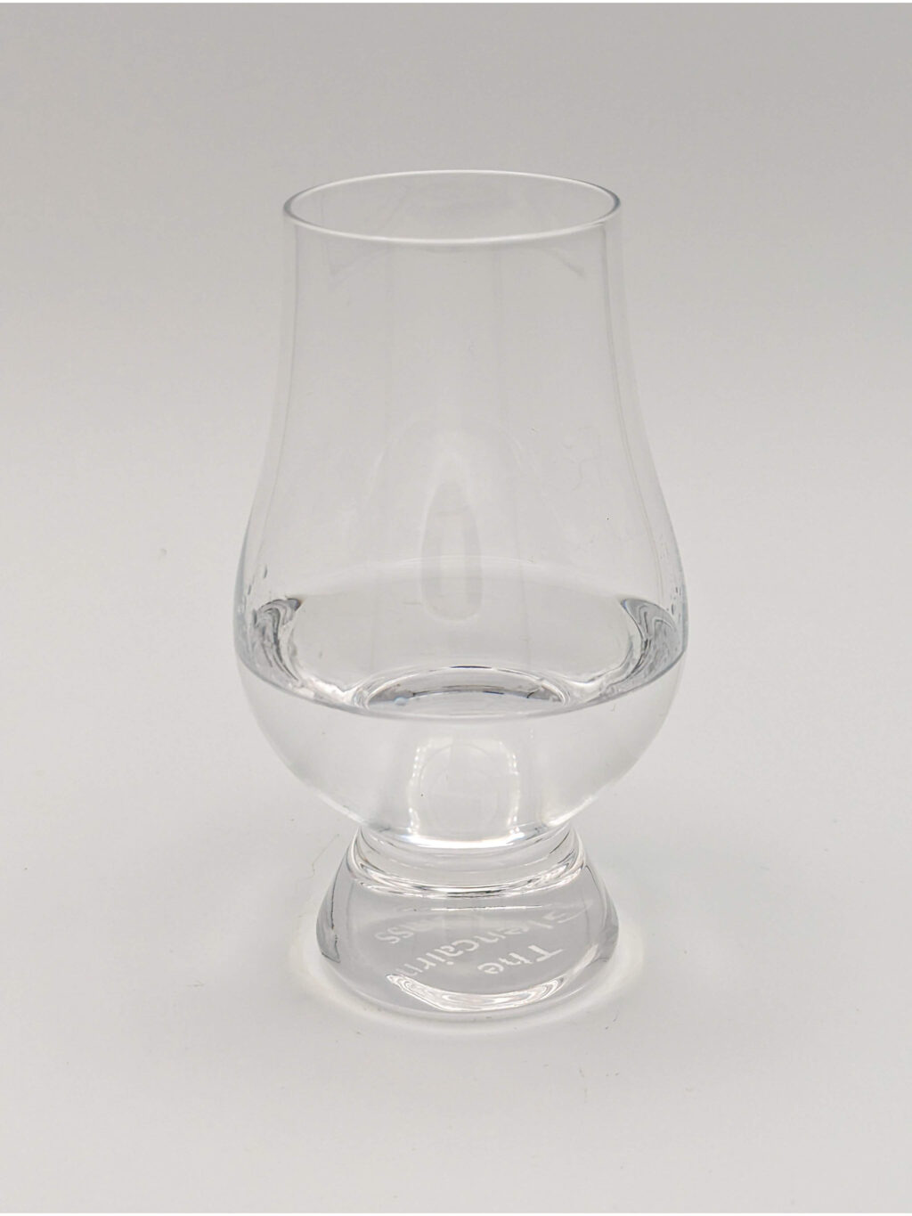 Clear glass in a glencairn glass